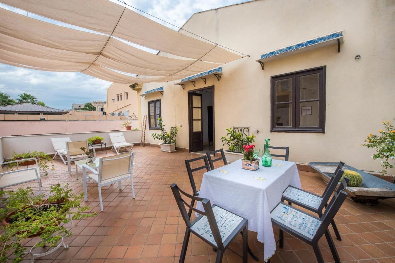 Casa D'arte Ugdulena Con Piscina E Terrazza Сasa de vacaciones Palermo